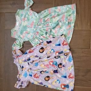 2 Great Lakes Apparel flutter sleeve dresses Size 3t